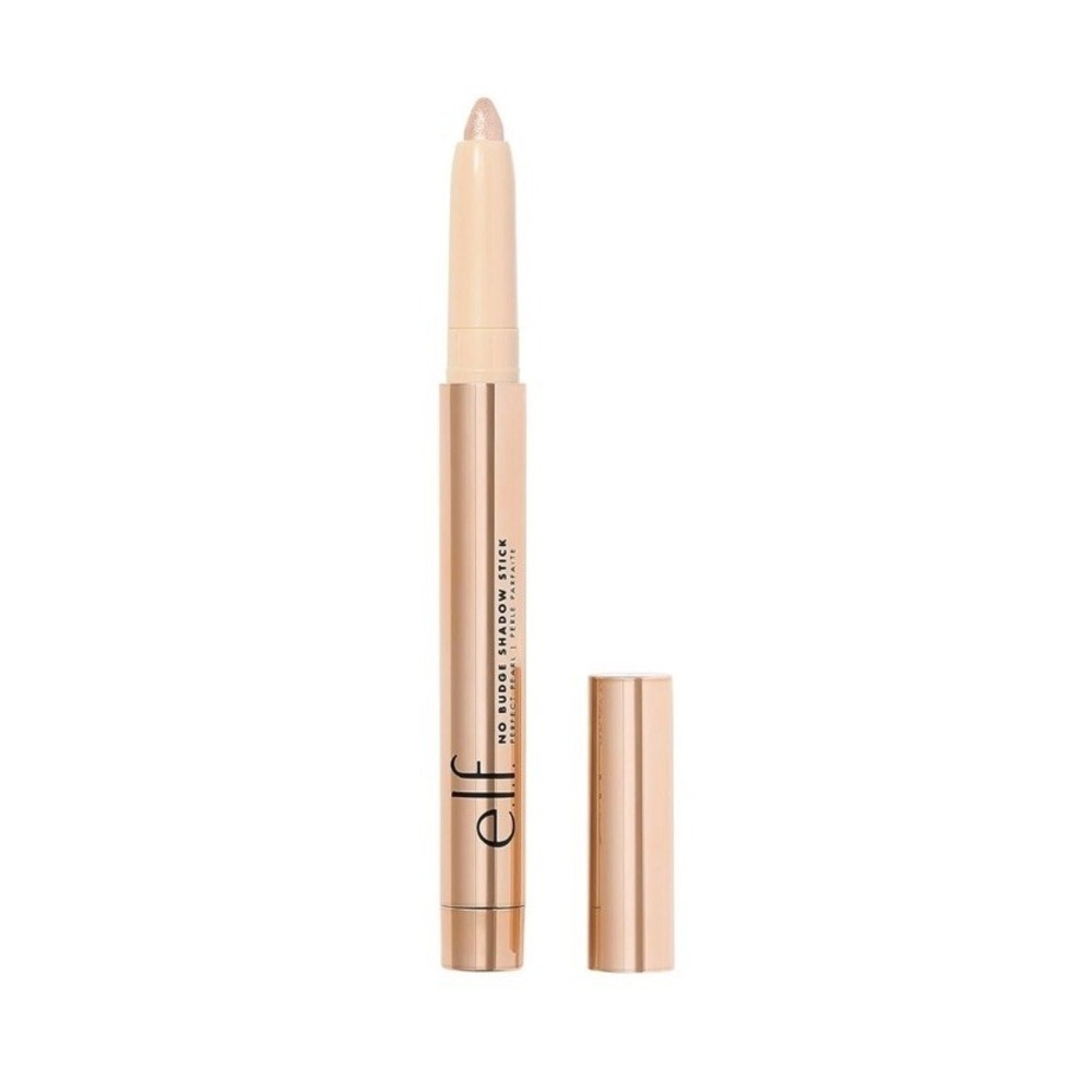 e.l.f. No Budge Shadow Stick, Long-Lasting Cream Eyeshadow Stick Perfect Pearl